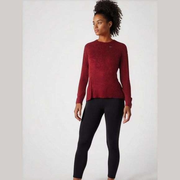 Nike Tops - NIKE RED ATHLETIC TOP SIZE SMALL